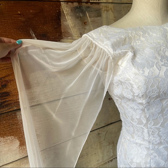 Gunne Sax Vintage 80’s does 1920’s Fitted Gown - Picture 5 of 9